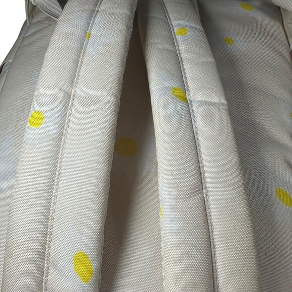 HERSCHEL SUPPLY CO. CLASSIC XL BIRCH DAISY/TAN LEATHER BACKPACK 30L - Picture 10 of 16